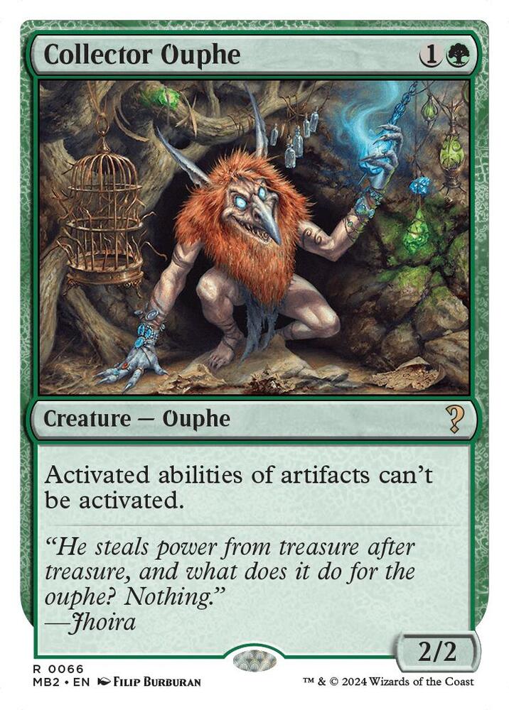 Collector Ouphe (White Border) [Mystery Booster 2] 66