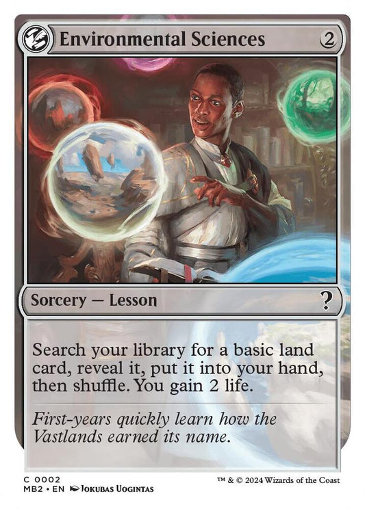 Environmental Sciences (White Border) [Mystery Booster 2] 2