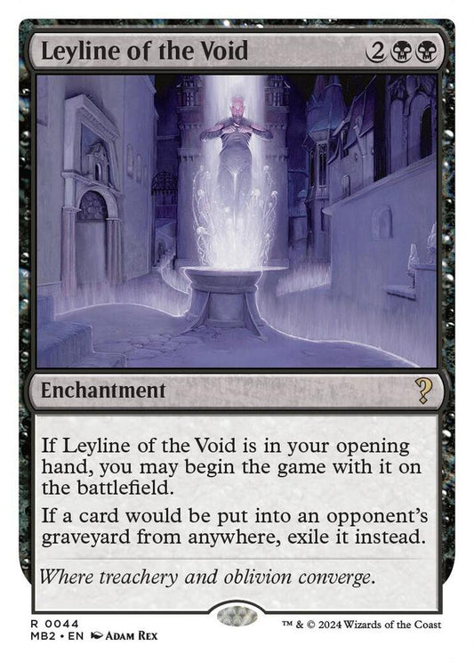 Leyline of the Void (White Border) [Mystery Booster 2] 44