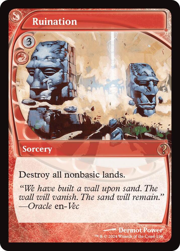 Ruination (Future Sight) [Mystery Booster 2] 199
