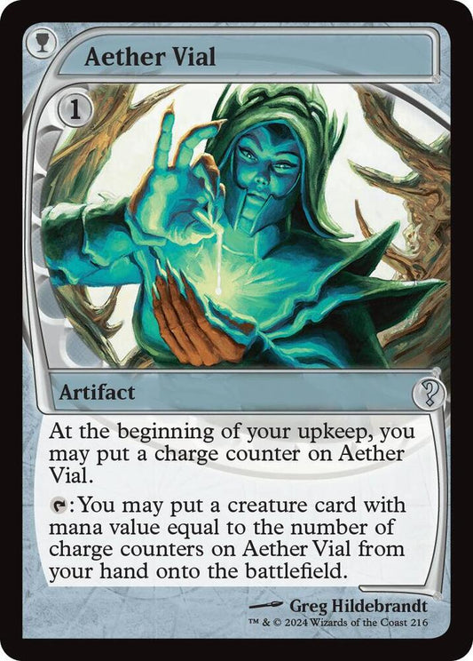 Aether Vial (Future Sight) [Mystery Booster 2] 216