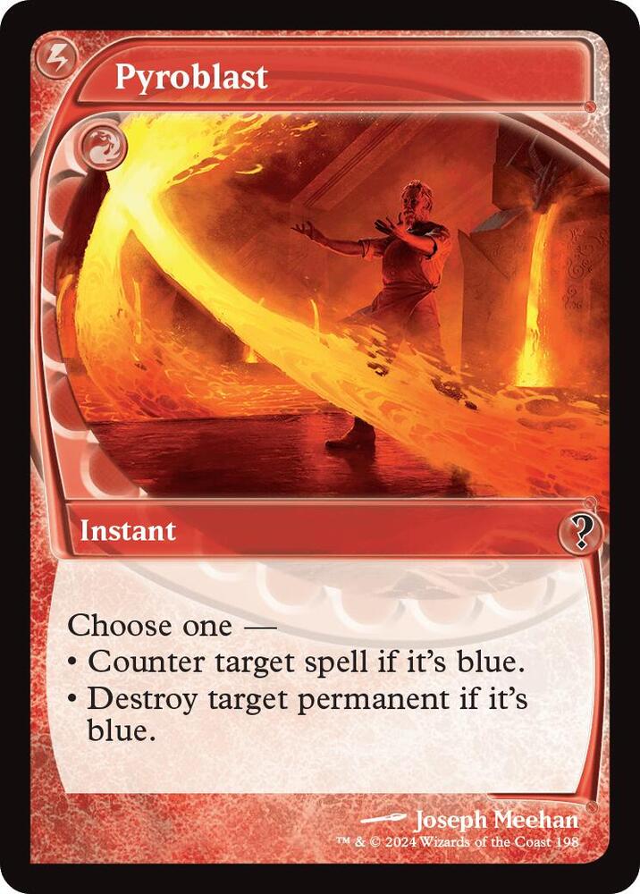 Pyroblast (Future Sight) [Mystery Booster 2] 198
