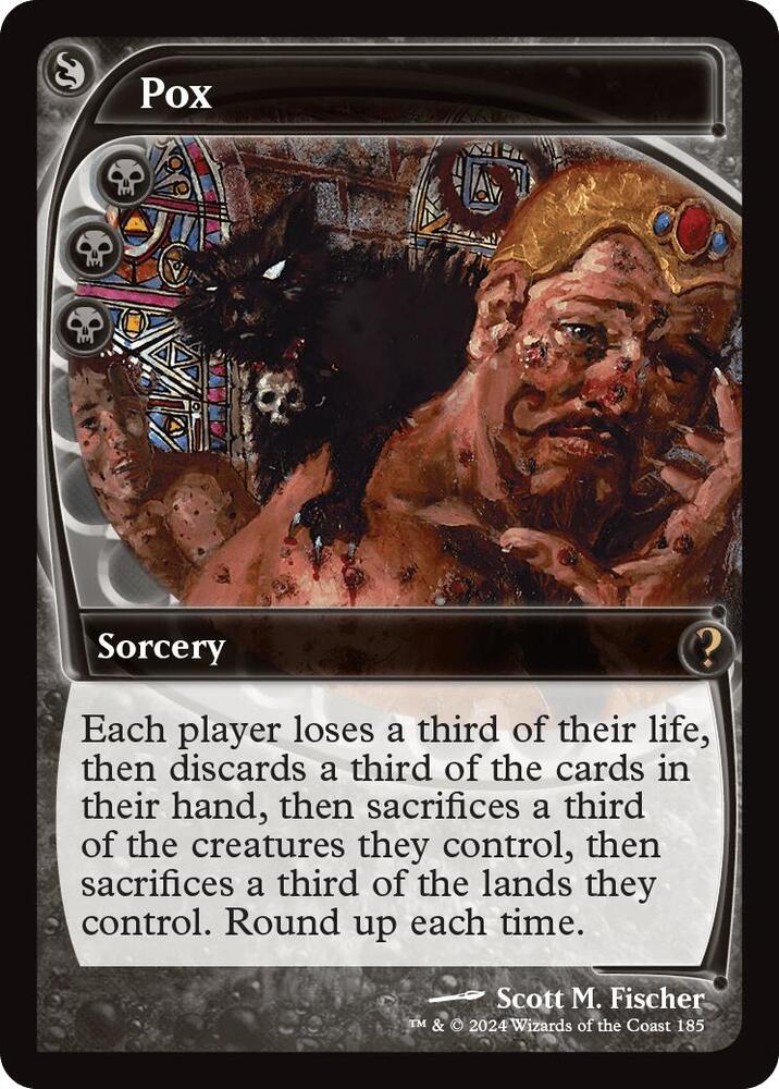 Pox (Future Sight) [Mystery Booster 2] 185