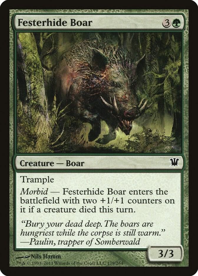 Festerhide Boar [Innistrad] 179