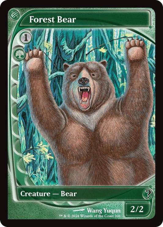 Forest Bear (Future Sight) [Mystery Booster 2] 206