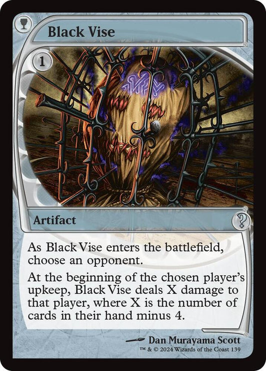 Black Vise (Future Sight) [Mystery Booster 2] 139
