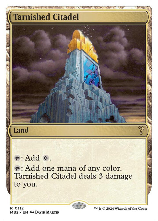 Tarnished Citadel (White Border) [Mystery Booster 2] 112