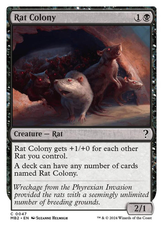 Rat Colony (White Border) [Mystery Booster 2] 47