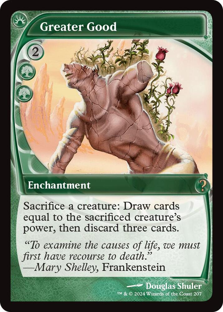 Greater Good (Future Sight) [Mystery Booster 2] 207