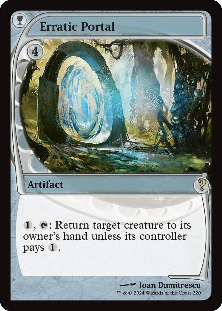 Erratic Portal (Future Sight) [Mystery Booster 2] 220