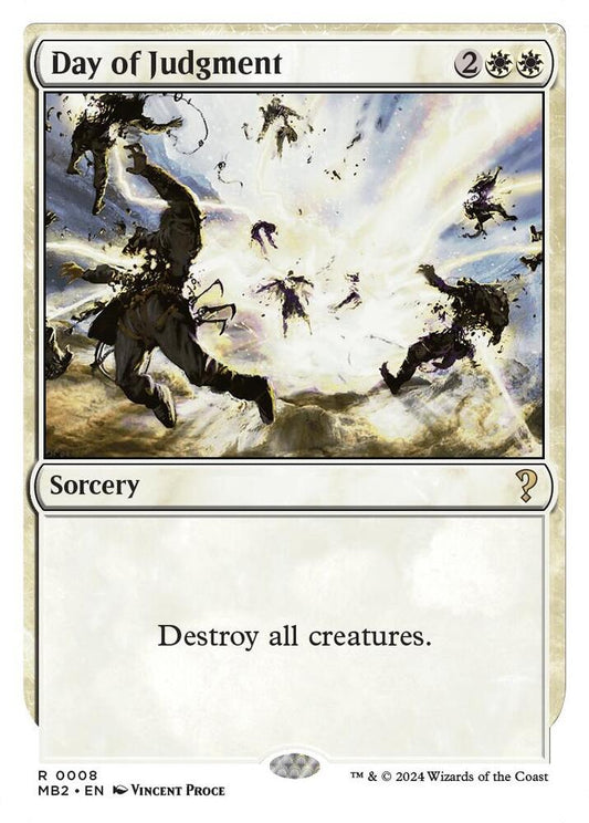 Day of Judgment (White Border) [Mystery Booster 2] 8