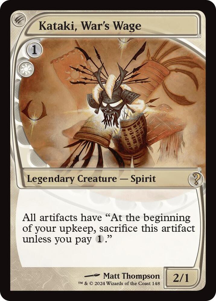 Kataki, War's Wage (Future Sight) [Mystery Booster 2] 148