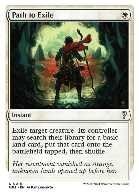 Path to Exile (White Border) [Mystery Booster 2] 15