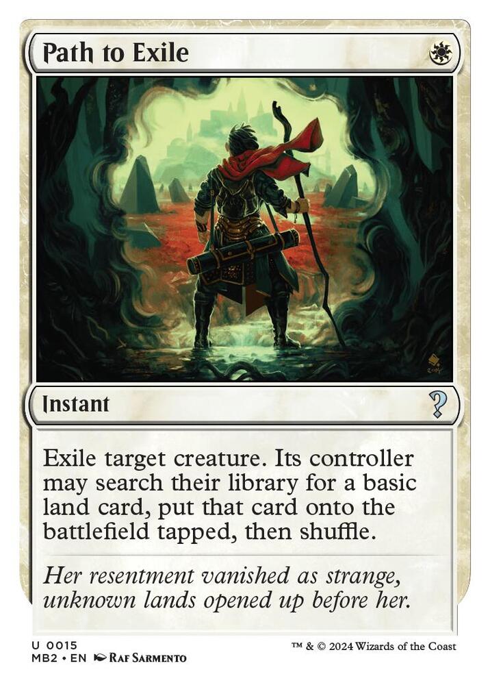 Path to Exile (White Border) [Mystery Booster 2] 15
