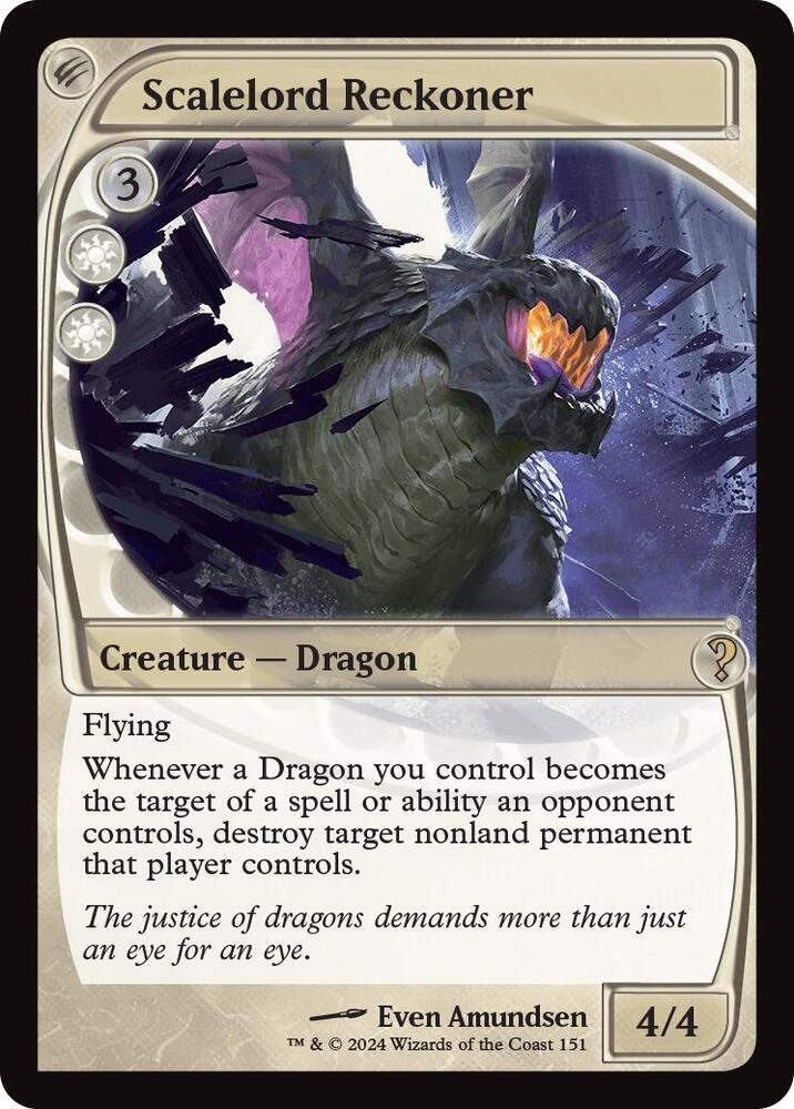 Scalelord Reckoner (Future Sight) [Mystery Booster 2] 151