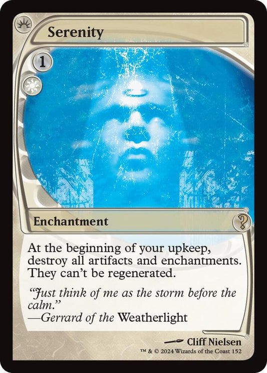 Serenity (Future Sight) [Mystery Booster 2] 152