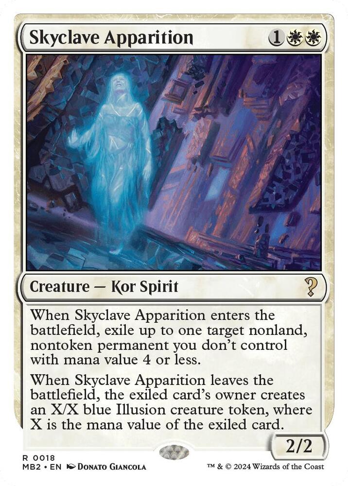 Skyclave Apparition (White Border) [Mystery Booster 2] 18
