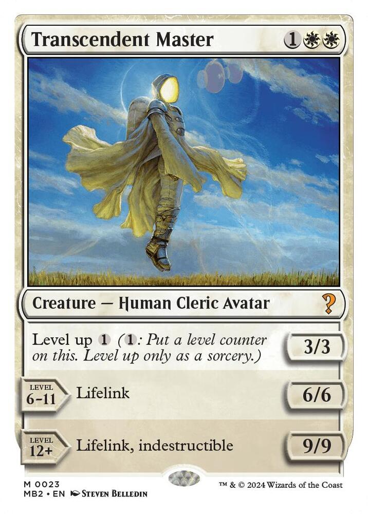 Transcendent Master (White Border) [Mystery Booster 2] 23