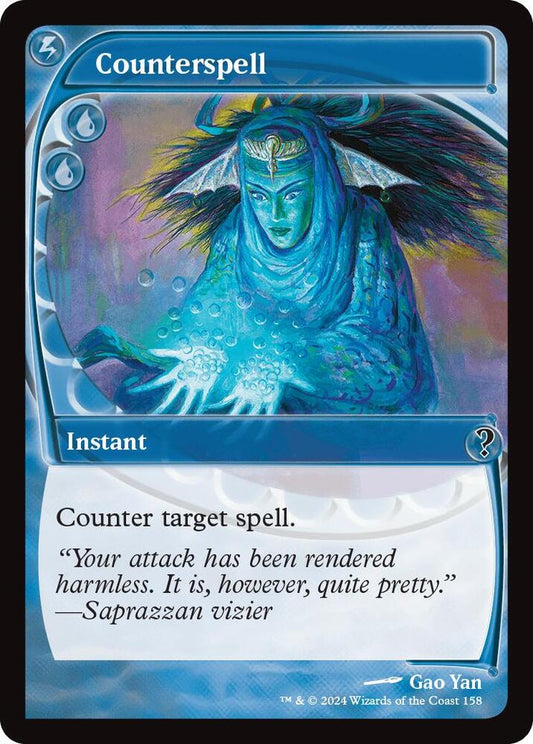 Counterspell (Future Sight) [Mystery Booster 2] 158