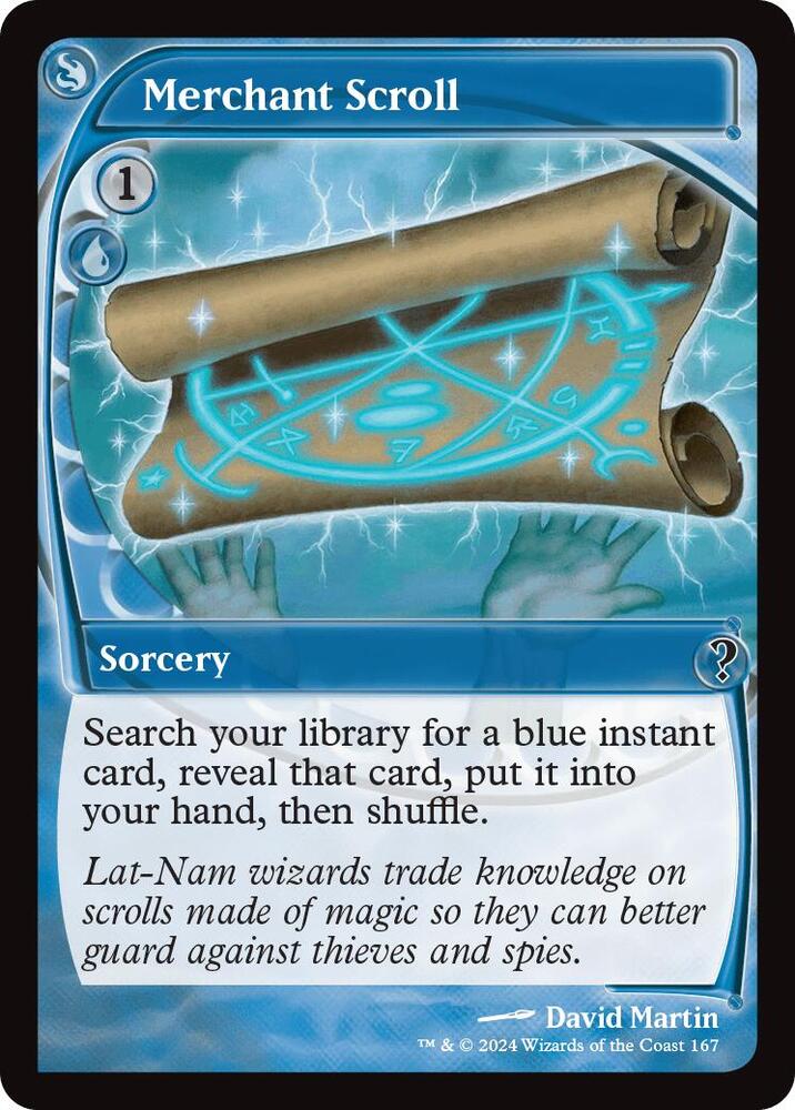 Merchant Scroll (Future Sight) [Mystery Booster 2] 167