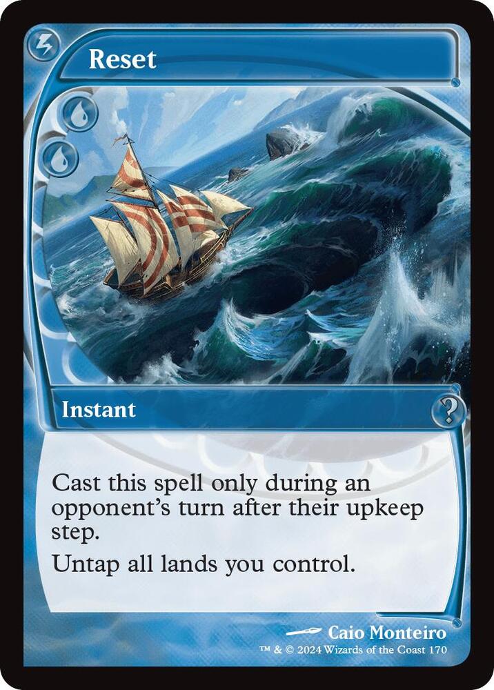 Reset (Future Sight) [Mystery Booster 2] 170