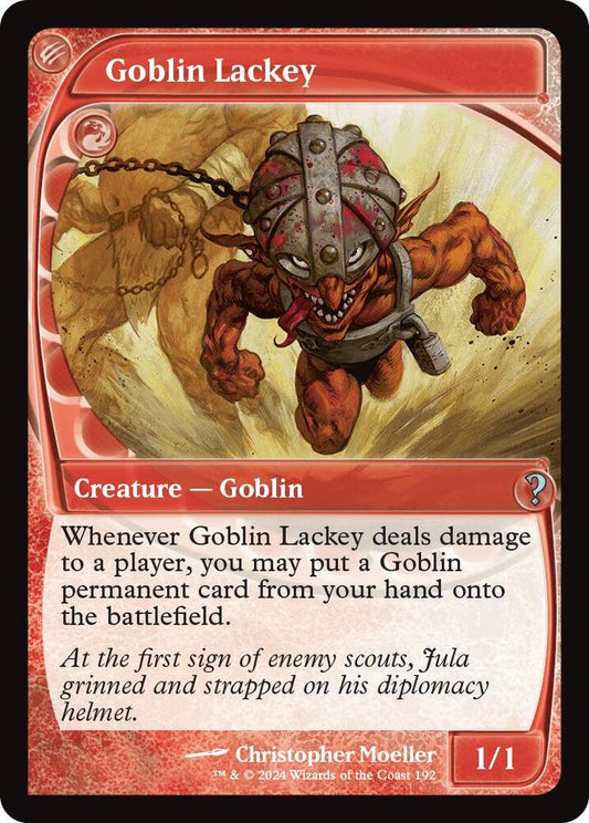 Goblin Lackey (Future Sight) [Mystery Booster 2] 192