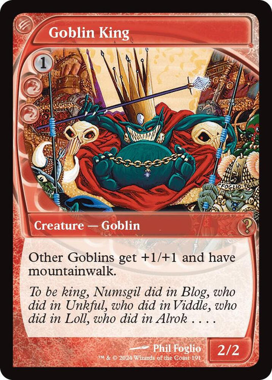 Goblin King (Future Sight) [Mystery Booster 2] 191