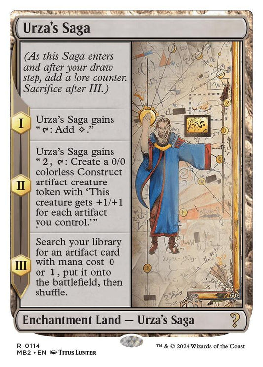 Urza's Saga (White Border) [Mystery Booster 2] 114