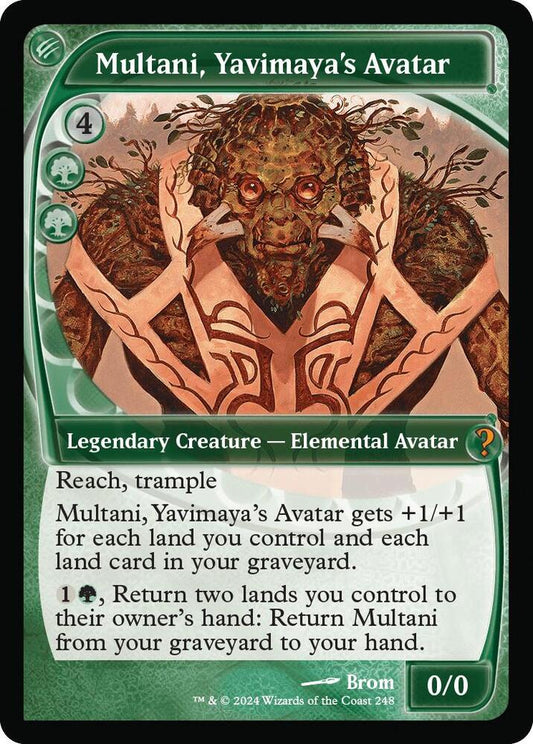 Multani, Yavimaya's Avatar (Future Sight) [Mystery Booster 2] 248