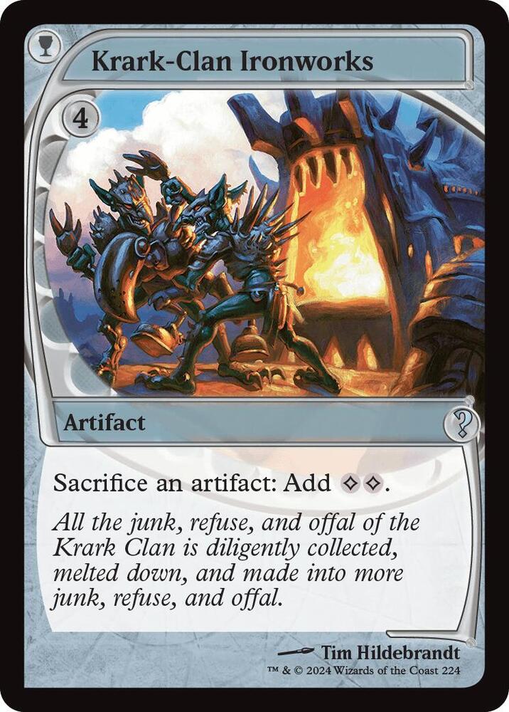 Krark-Clan Ironworks (Future Sight) [Mystery Booster 2] 224