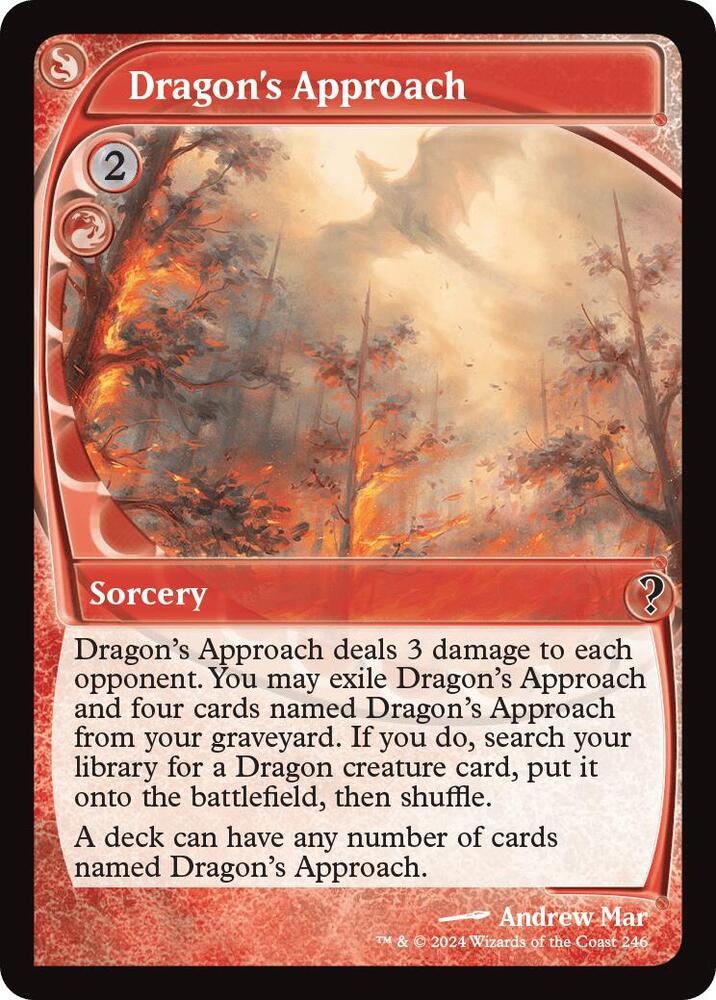 Dragon's Approach (Future Sight) [Mystery Booster 2] 246