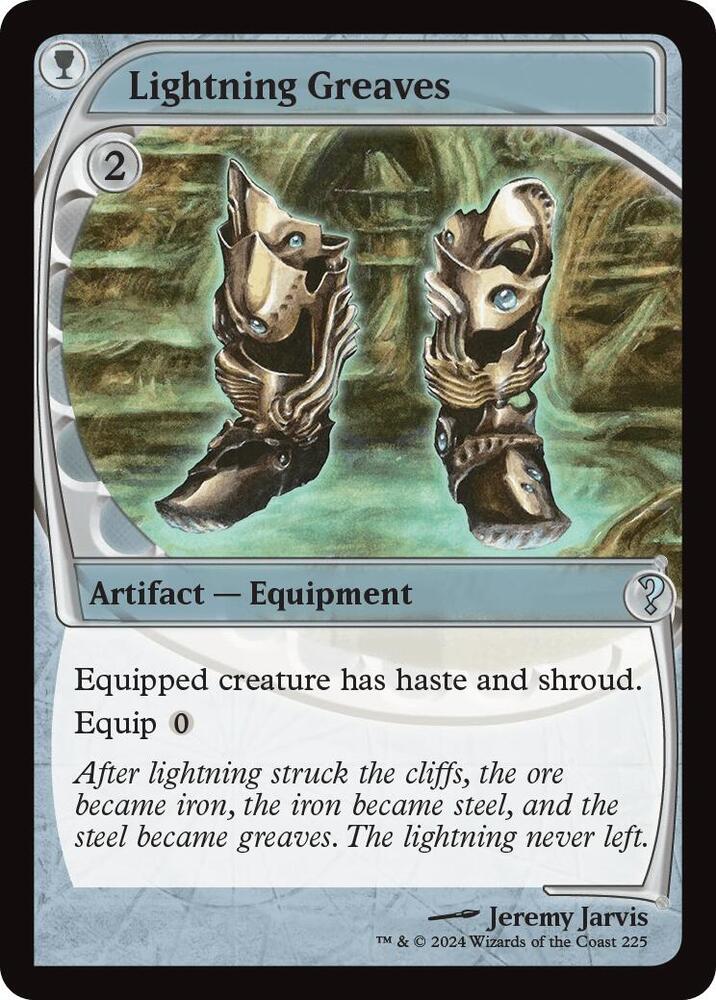 Lightning Greaves (Future Sight) [Mystery Booster 2] 225