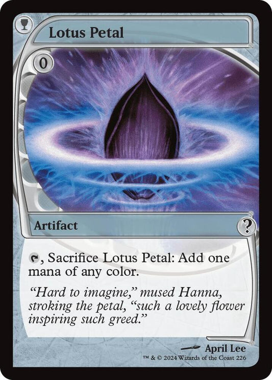 Lotus Petal (Future Sight) [Mystery Booster 2] 226