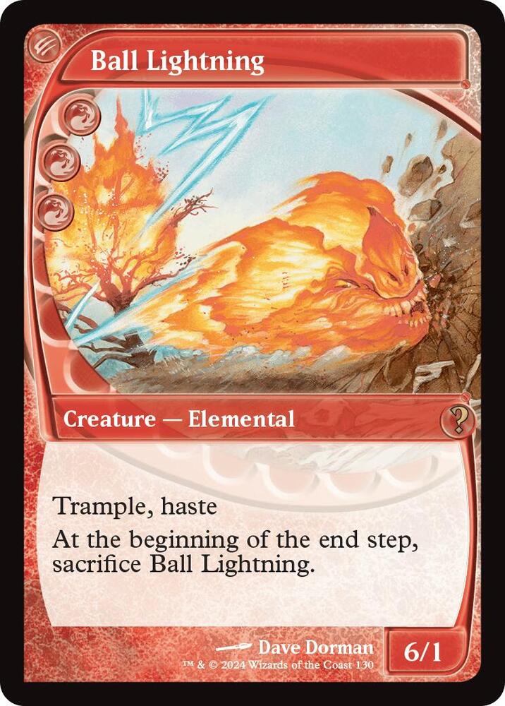 Ball Lightning (Future Sight) [Mystery Booster 2] 130