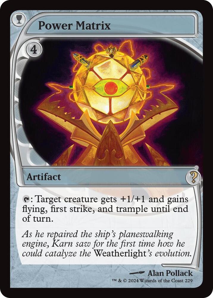 Power Matrix (Future Sight) [Mystery Booster 2] 229