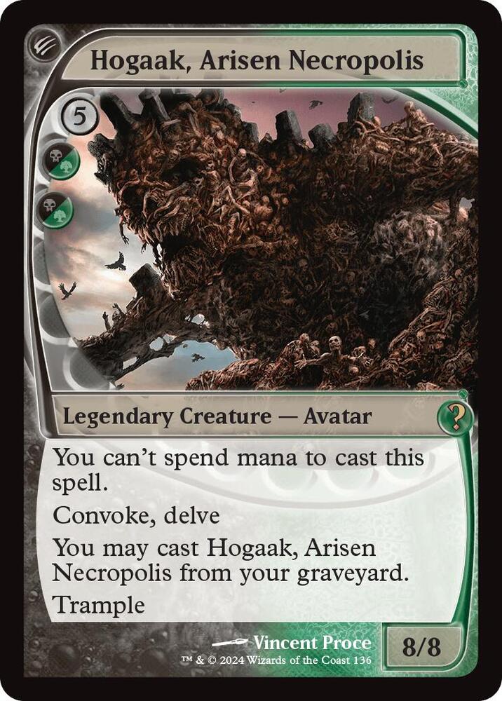 Hogaak, Arisen Necropolis (Future Sight) [Mystery Booster 2] 136