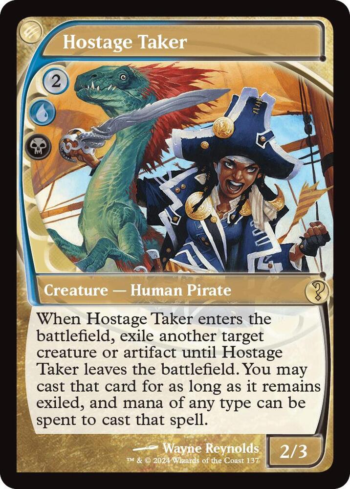 Hostage Taker (Future Sight) [Mystery Booster 2] 137