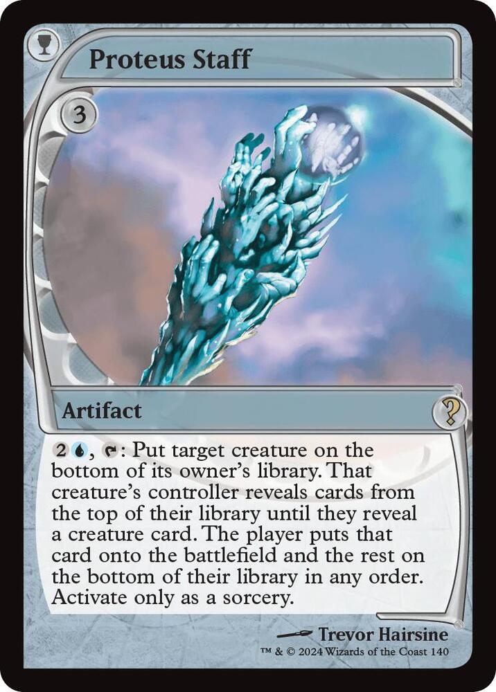 Proteus Staff (Future Sight) [Mystery Booster 2] 140