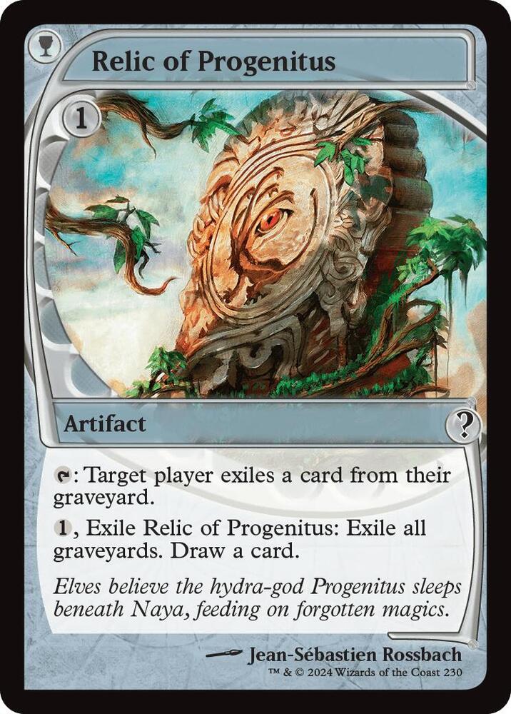 Relic of Progenitus (Future Sight) [Mystery Booster 2] 230
