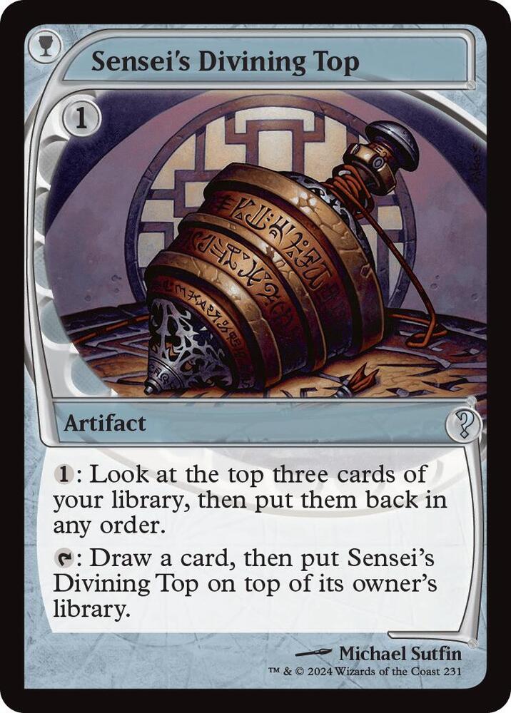 Sensei's Divining Top (Future Sight) [Mystery Booster 2] 231