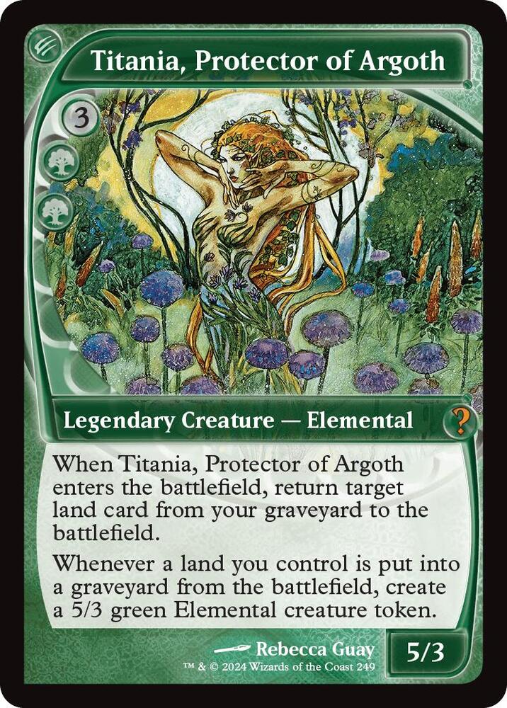 Titania, Protector of Argoth (Future Sight) [Mystery Booster 2] 249