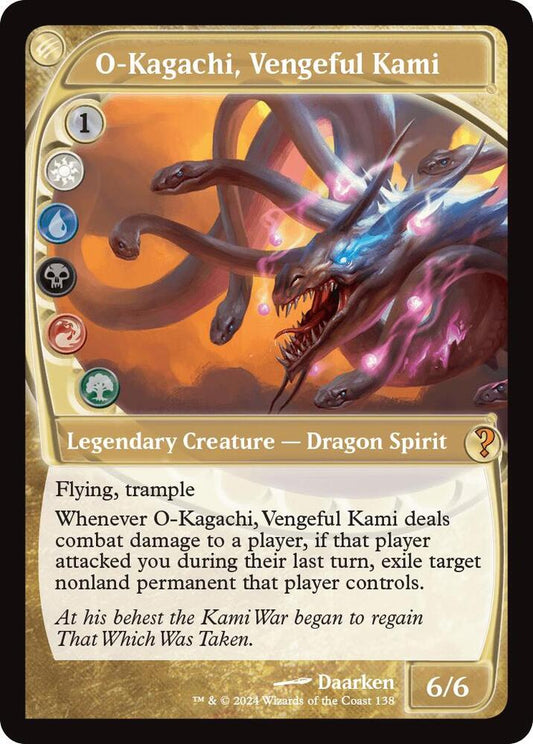 O-Kagachi, Vengeful Kami (Future Sight) [Mystery Booster 2] 138