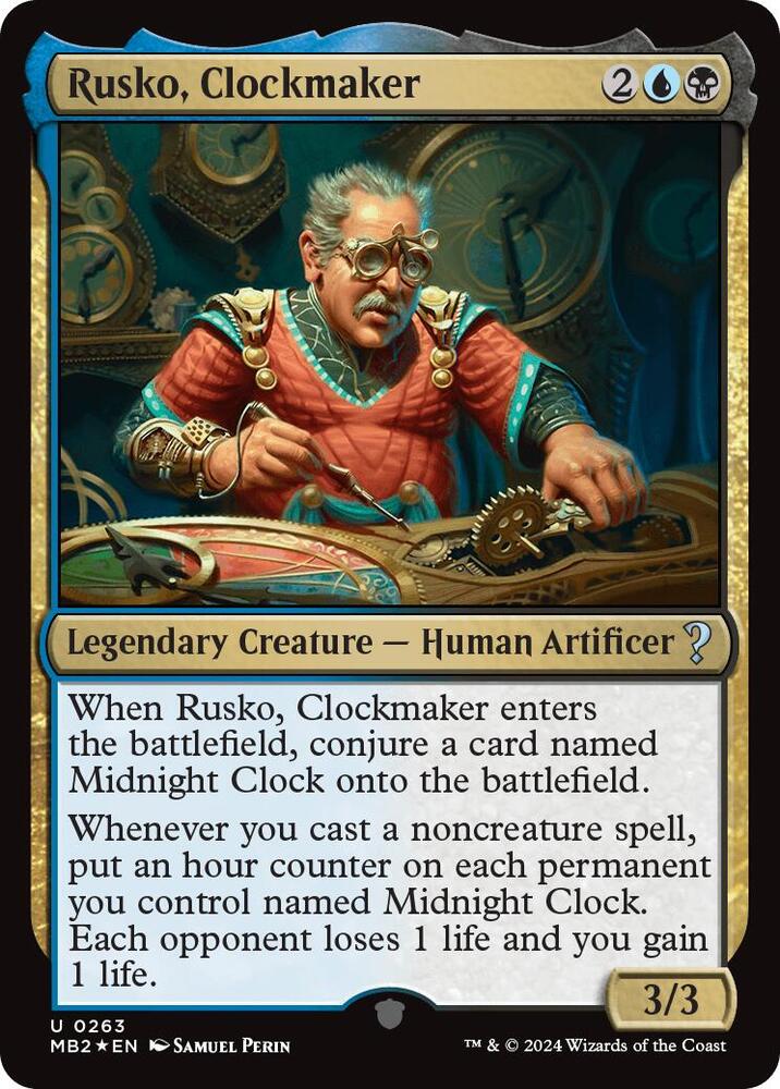 Rusko, Clockmaker [Mystery Booster 2] 263