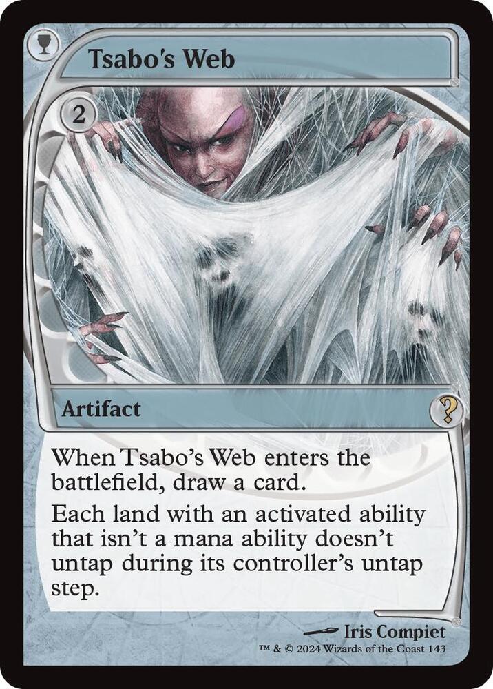 Tsabo's Web (Future Sight) [Mystery Booster 2] 143