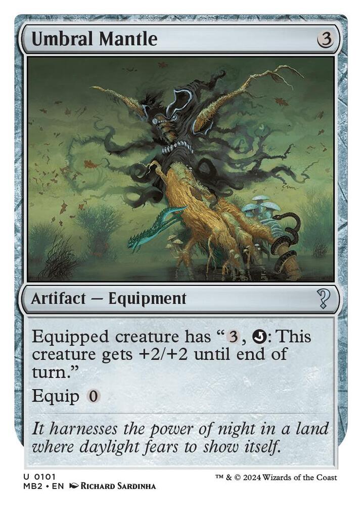 Umbral Mantle (White Border) [Mystery Booster 2] 101