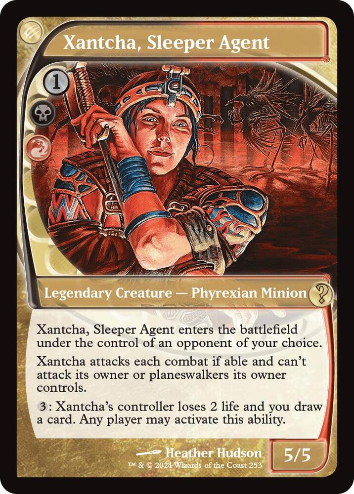 Xantcha, Sleeper Agent (Future Sight) [Mystery Booster 2] 253