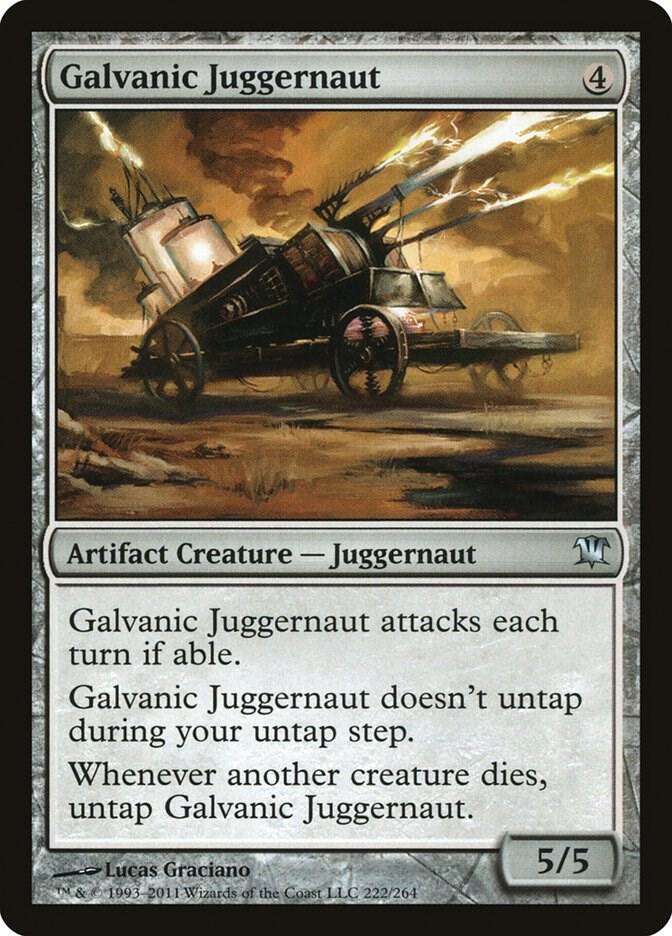 Galvanic Juggernaut [Innistrad] 222