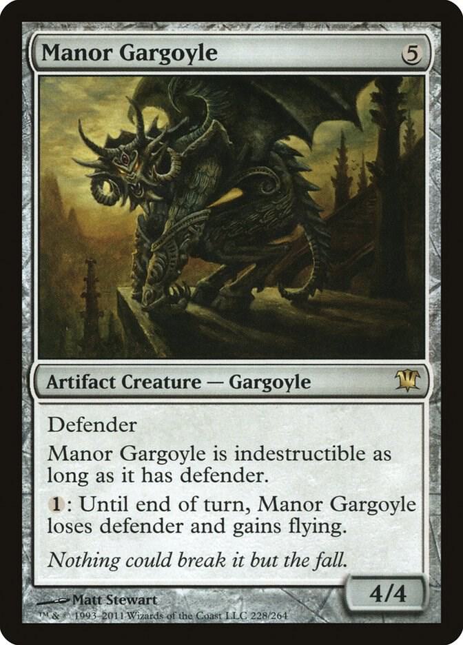 Manor Gargoyle [Innistrad] 228