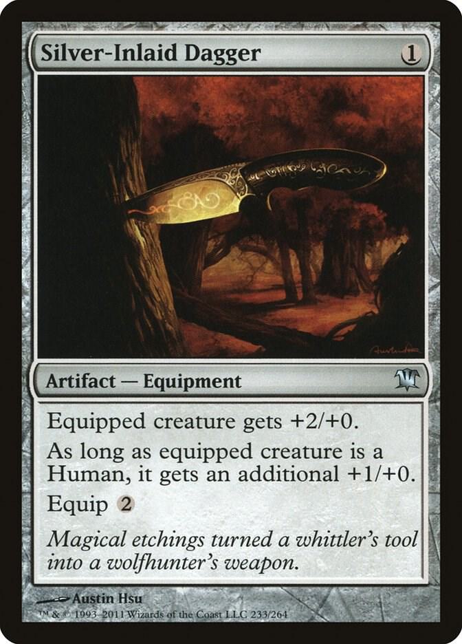 Silver-Inlaid Dagger [Innistrad] 233