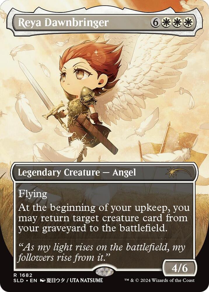 Reya Dawnbringer (Rainbow Foil) [Secret Lair Drop Series] 1682